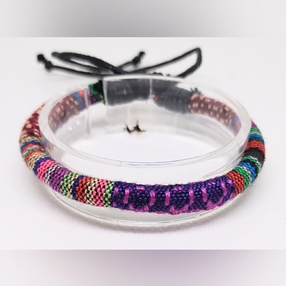 Men's bracelet‎ striped punk new e33